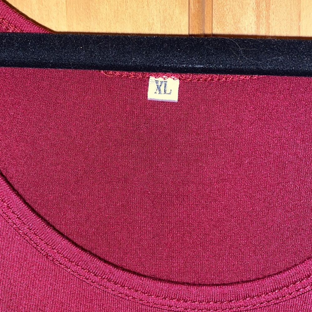 Maroon Dress - Picture 2 of 6